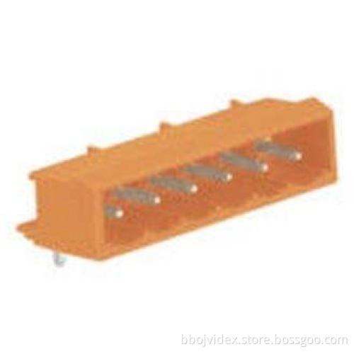 250V 12A Right Angle Pin MCS Connector For Any kind Of Wire